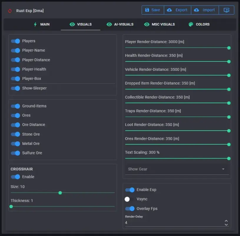 Clutch Rust DMA — DMA CHEATS screenshot 7